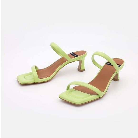 angel alarcon Shoes - ANGEL ALARCON green Jeanette sandal